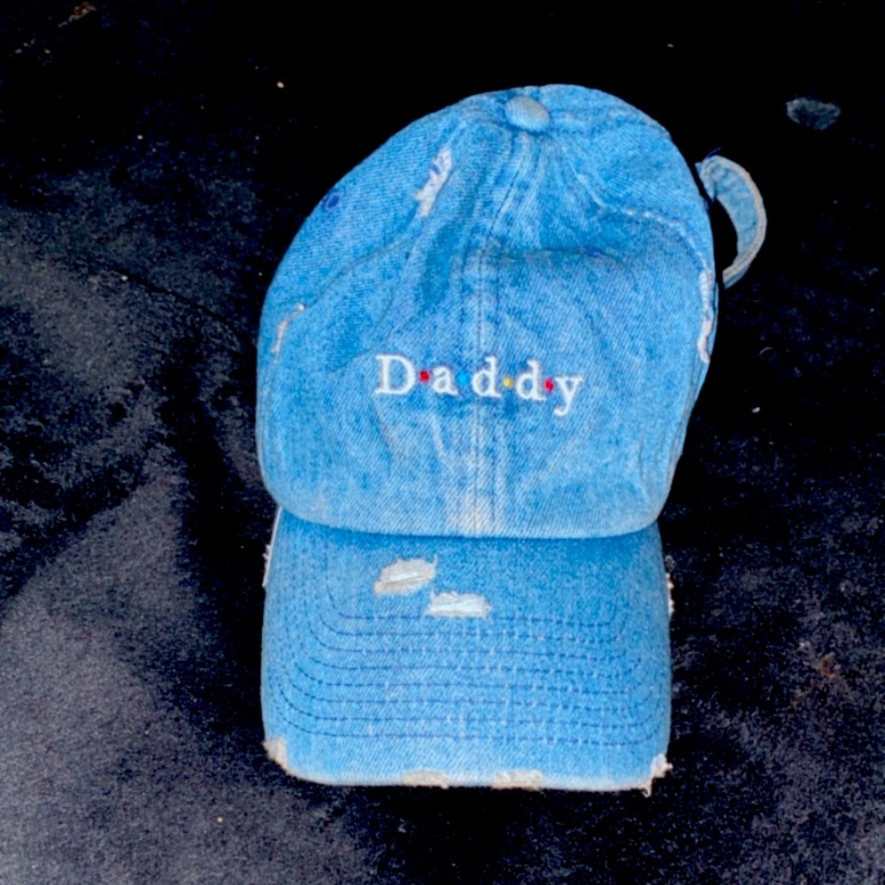 Daddy distressed hat